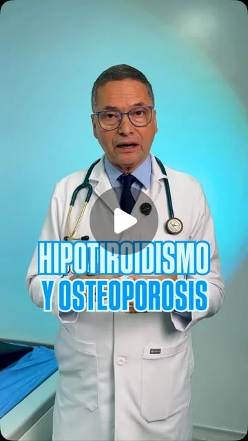 Video del Dr. Elías Cardona en Instagram: Hipotiroidismo y osteoporosis