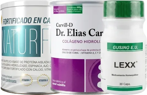 Kit Completo: Naturflex + Carvill-D + Lexx del Dr. Elías Cardona – Kits